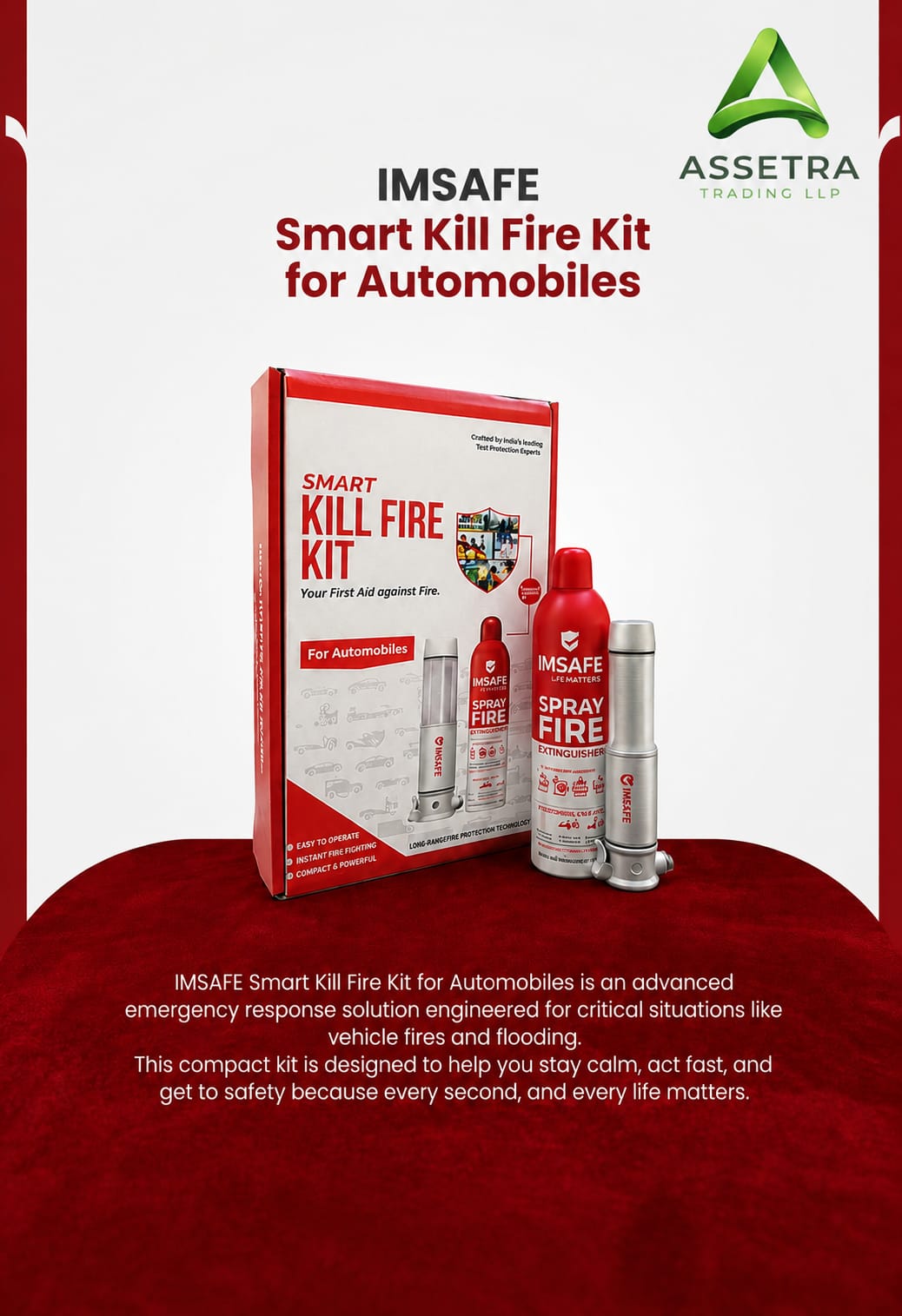 Smart Kill Fire Kit for Automobiles
